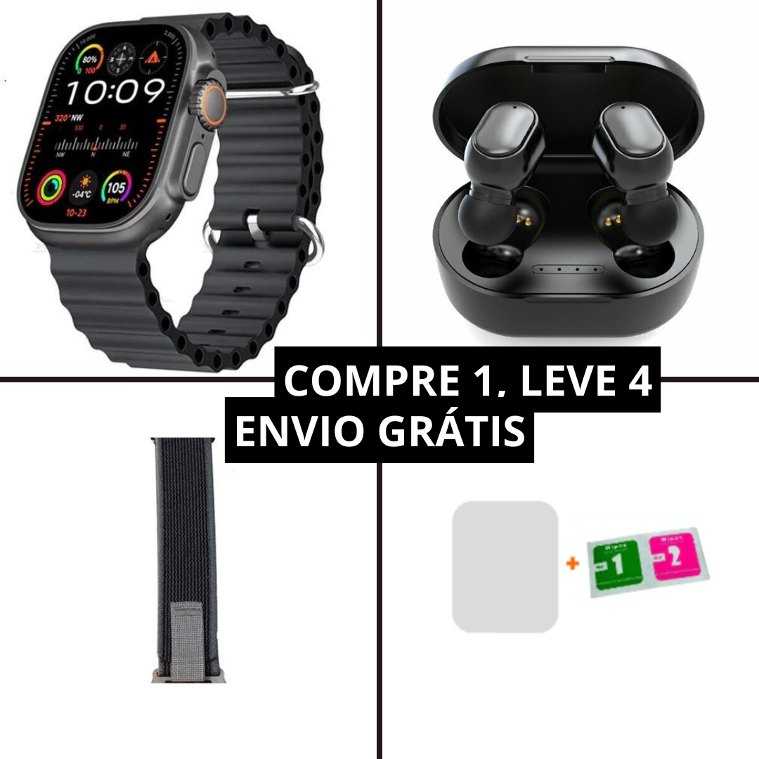 Watch 10 Ultra 3 Max 49mm + BRINDES